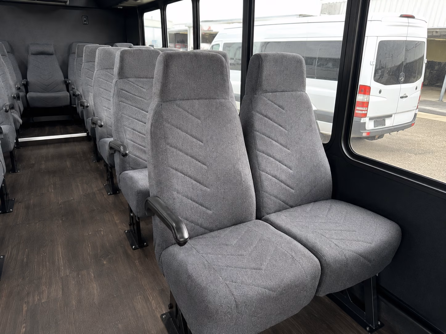 logan airport transportation onboard seating