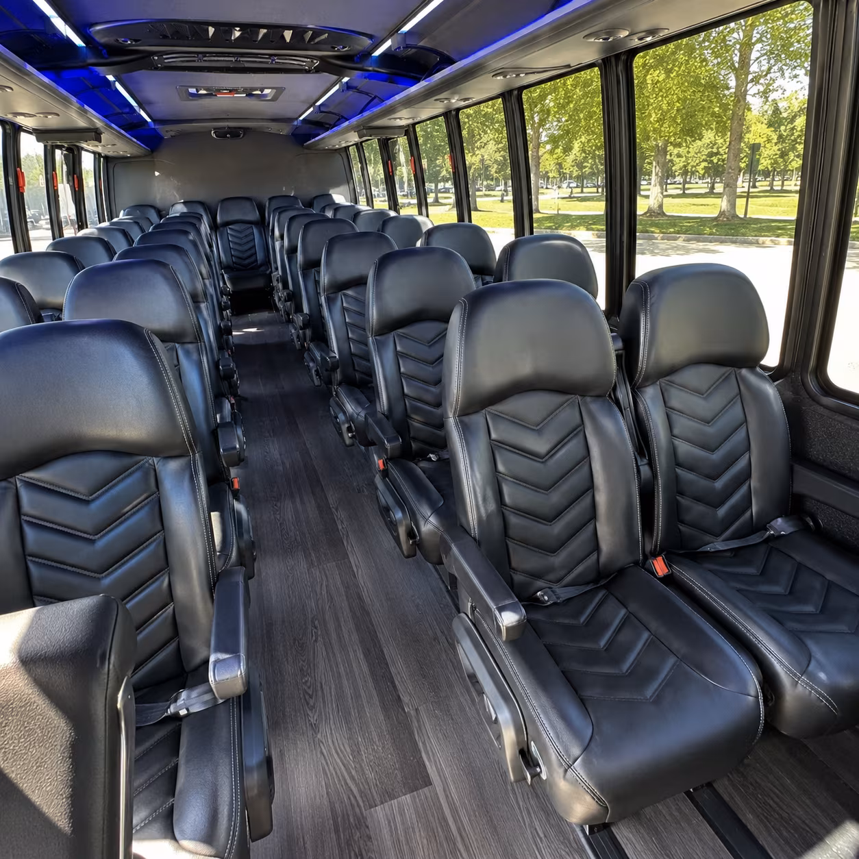 logan employee transportation onboard seating
