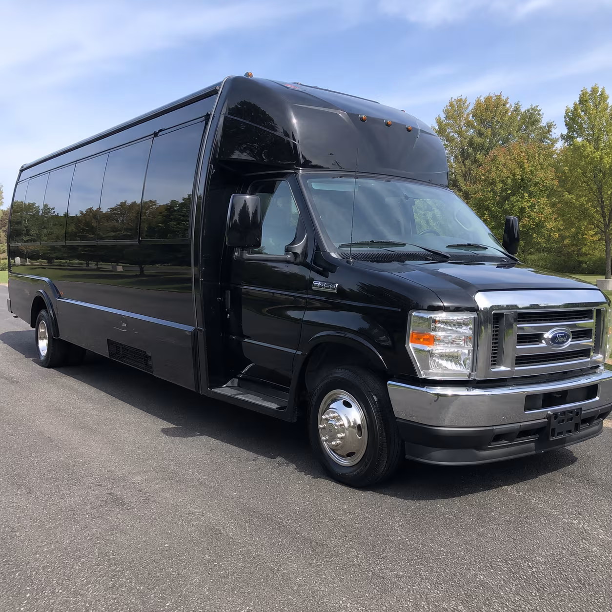 logan party bus booking step 1