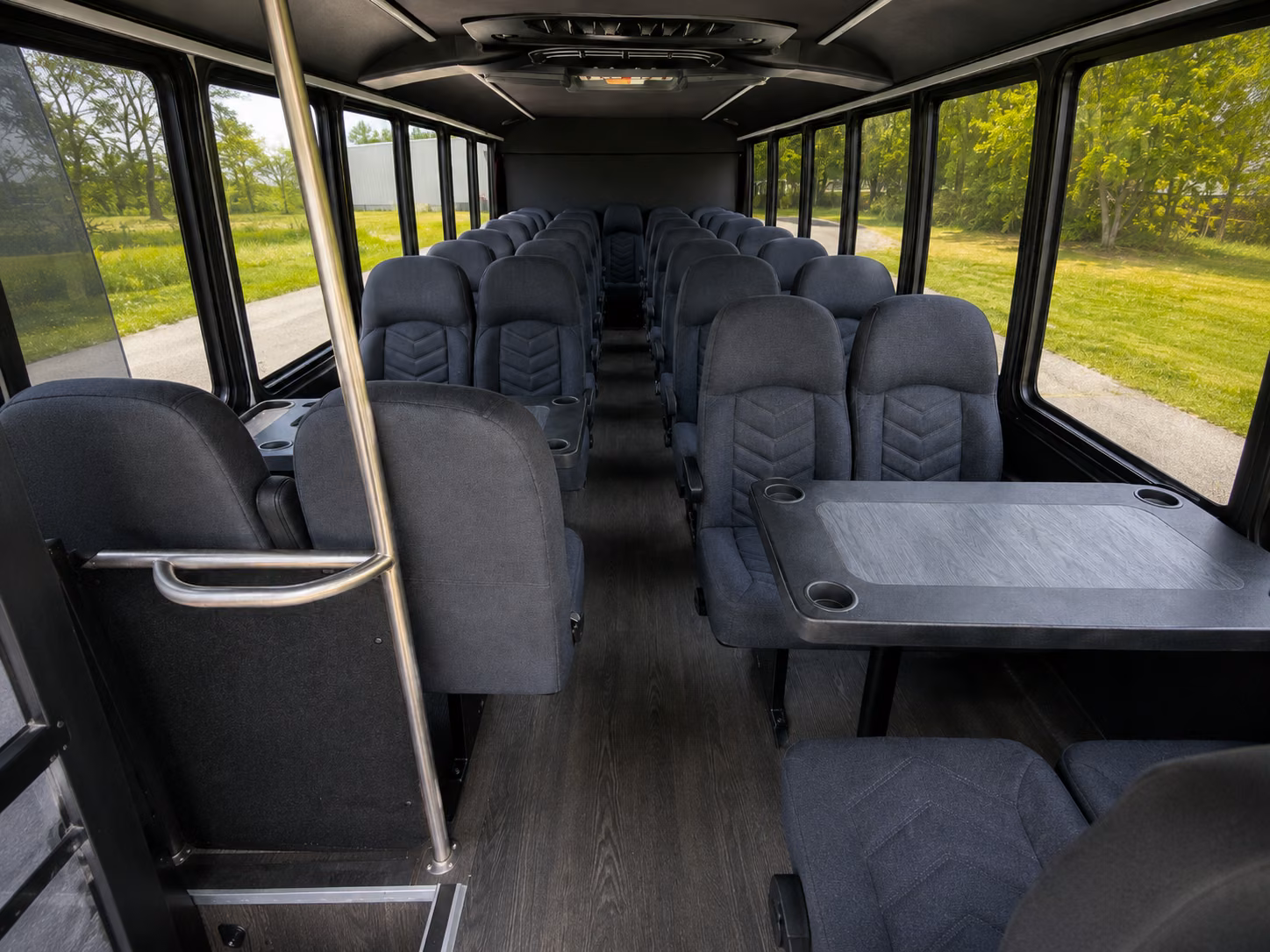 logan private event transportation onboard seating