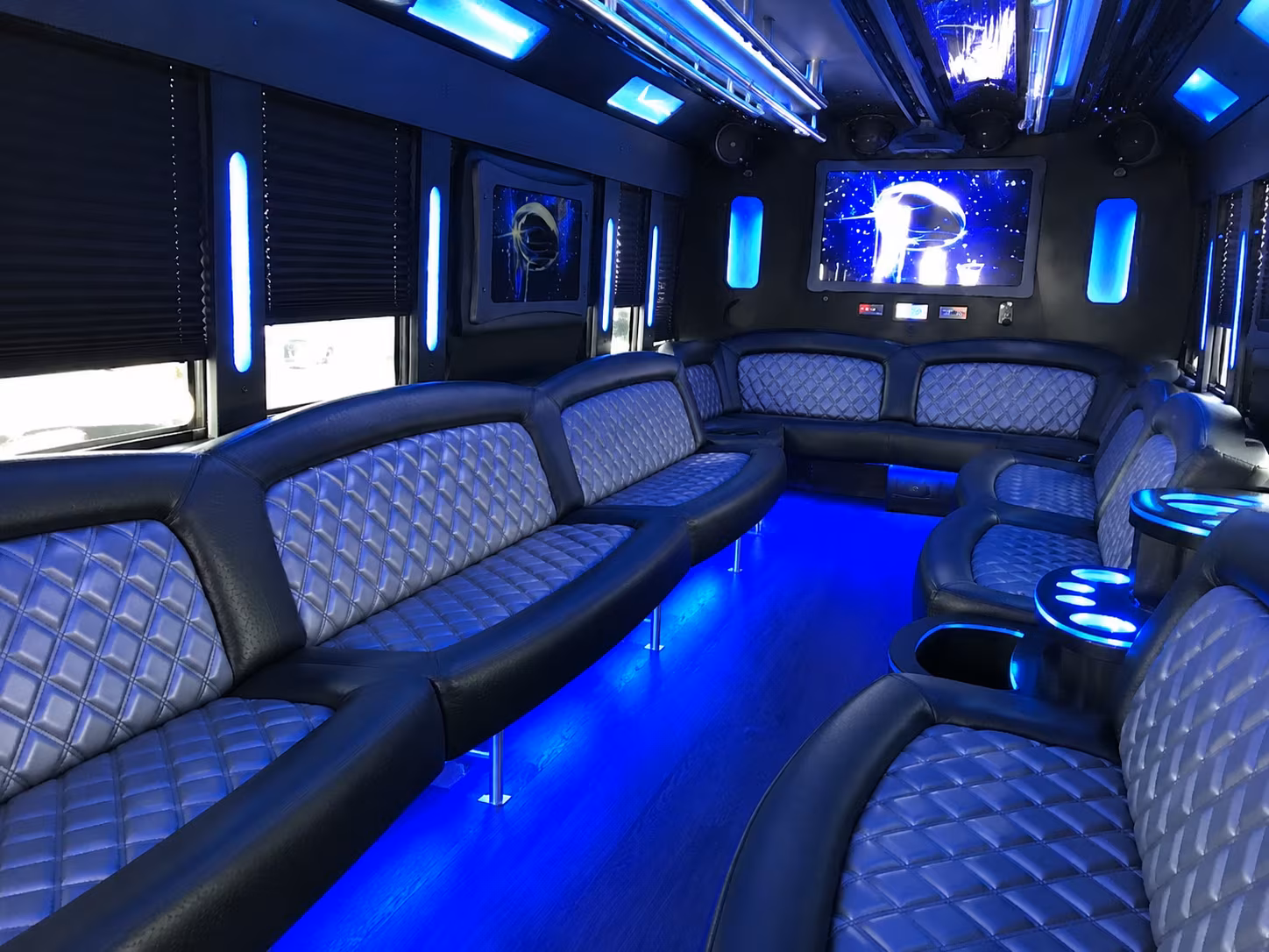 logan wedding party bus rental