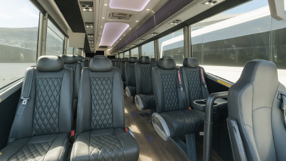 logan 15 passenger minibus inside