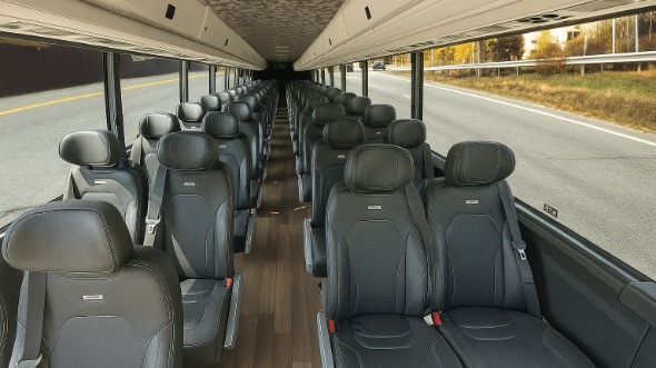 logan 25 passenger minibus inside