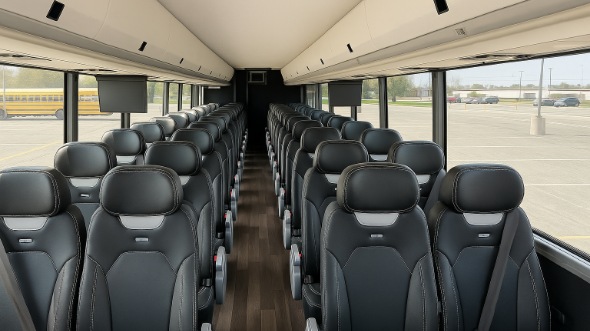 logan 28 passenger minibus inside