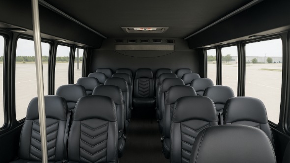 logan 30 passenger minibus inside