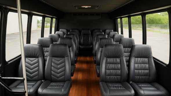 logan 35 passenger minibus inside