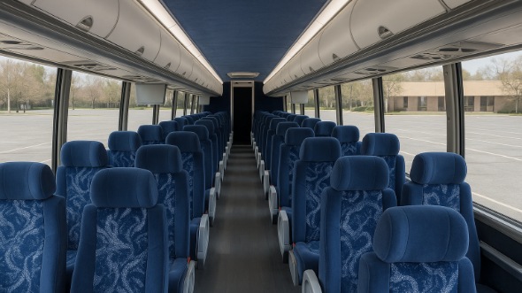 logan 50 passenger charter bus rental